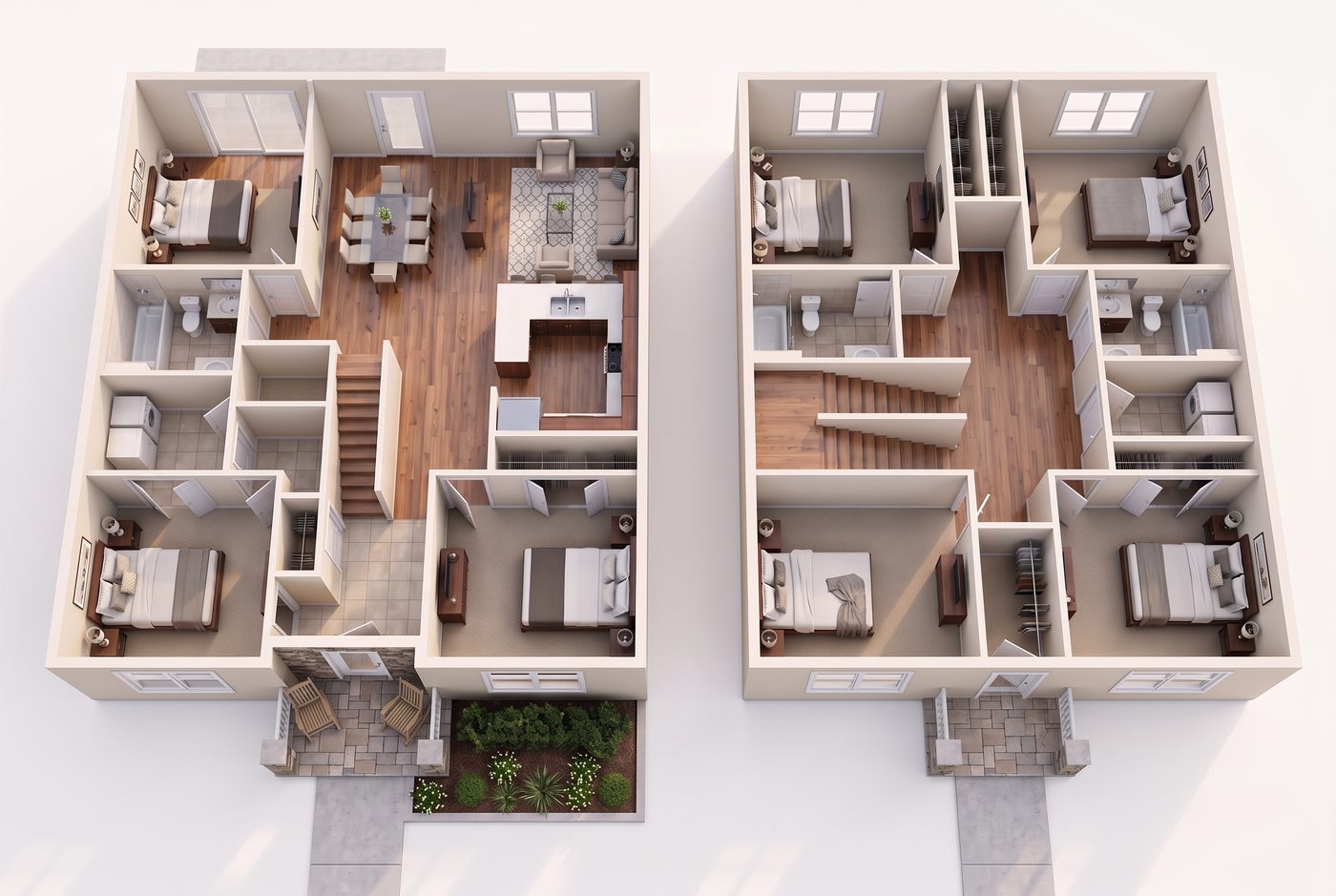 Duplex Townhouse